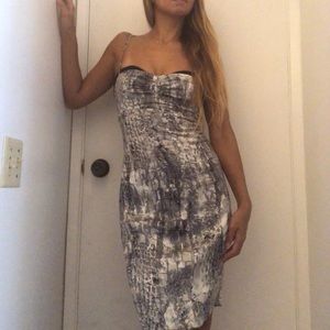 Marciano Silk bodycon dress size 4 set of 2